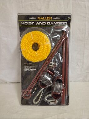 Allen 181A Hoist & Gambrel Kit 440 lb Capacity Folding Game Deer New